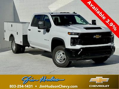 New 2025 Chevrolet Silverado 3500 Work Truck Crew Cab 4x4, 9' 2" PJ Truck Beds Steel Convertible Service Body CMG for sale #VC4341 - photo 1