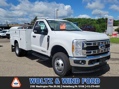 New 2024 Ford F-350 XL Regular Cab 4x4, Reading Classic II Steel Service Truck for sale #T24329 - photo 1