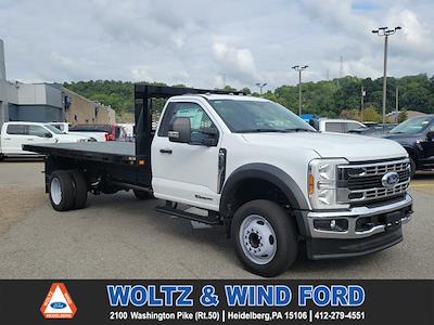 New 2024 Ford F-550 XL Regular Cab 4x2, Flatbed Truck for sale #T24655 - photo 1