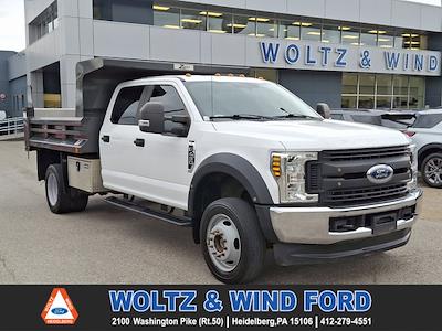 Used 2018 Ford F-450 XL Crew Cab 4x4, Dump Truck for sale #T24688F - photo 1