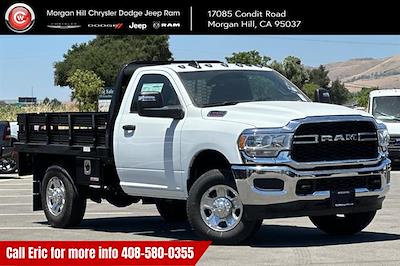 New 2024 Ram 3500 Tradesman Regular Cab 4x4, Knapheide PGTB Utility Gooseneck Stake Bed for sale #C1573 - photo 1