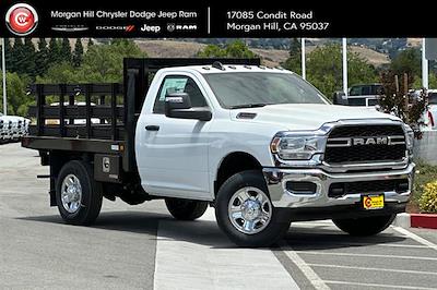 New 2024 Ram 3500 Tradesman Regular Cab 4x4, Knapheide Value-Master X Stake Bed for sale #C1586 - photo 1