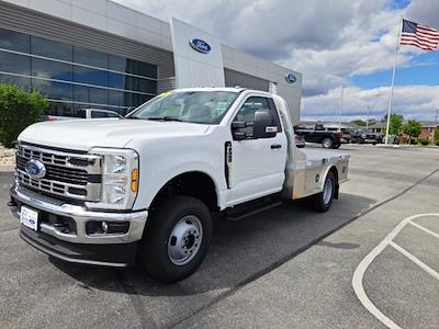 2024 Ford F-350 Regular Cab DRW 4x4, CM Truck Beds AL SK Model Flatbed Truck for sale #T47558 - photo 1