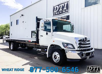 Used 2022 Hino L6 Day Cab 4x2, Flatbed Truck for sale #16266Mwts - photo 1