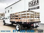Used 2019 Ford F-550 Crew Cab 4x4, Stake Bed for sale #16277M - photo 3