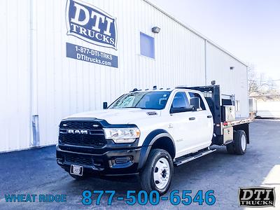 Used 2020 Ram 5500 Crew Cab 4x4, Flatbed Truck for sale #16340M - photo 1