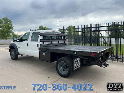 Used 2012 Ford F-550 Crew Cab 4x4, Flatbed Truck for sale #16402Wwts - photo 2