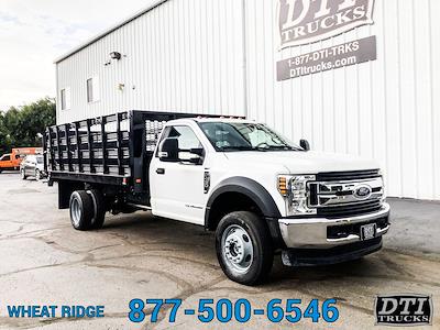 Used 2019 Ford F-450 Regular Cab 4x4, Stake Bed for sale #16494Mwts - photo 1