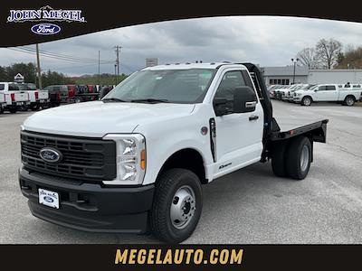 New 2024 Ford F-350 XL Regular Cab 4x4, Bedrock Diamond Series Flatbed Truck for sale #T61294 - photo 1