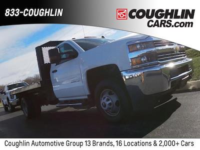 Used 2018 Chevrolet Silverado 3500 Work Truck Regular Cab 4x4, Flatbed Truck for sale #CU6379 - photo 1