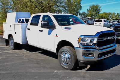 New 2024 Ram 3500 Tradesman Crew Cab 4x4, 9' Reading Classic II Steel Service Truck for sale #MC5215F - photo 1