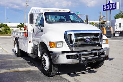 Used 2015 Ford F-750 Regular Cab 4x2, Adkins Truck Equipment Co. Flatbed Truck for sale #643713 - photo 1