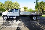 Used 2017 Ford F-750 Crew Cab 4x2, Flatbed Truck for sale #B10411 - photo 10