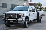 Used 2019 Ford F-350 Crew Cab 4x4, Flatbed Truck for sale #C25034 - photo 4