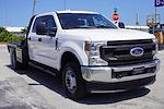 Used 2021 Ford F-350 Crew Cab 4x4, Flatbed Truck for sale #C79123 - photo 1