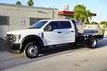 Used 2021 Ford F-550 Crew Cab 4x4, Flatbed Truck for sale #D46925 - photo 6