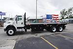 Used 2015 Freightliner M2 106 Conventional Cab 6x4, 24' Flatbed Truck for sale #GK3893 - photo 11