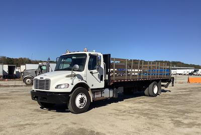 Used 2018 Freightliner M2 106 Conventional Cab 4x2, Morgan Truck Body Flatbed Truck for sale #JR9692 - photo 2