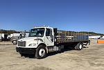 Used 2018 Freightliner M2 106 Conventional Cab 4x2, Morgan Truck Body Flatbed Truck for sale #JR9692 - photo 2