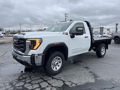 New 2024 GMC Sierra 3500 Pro Regular Cab 4x4, CM Truck Beds RD Model Flatbed Truck for sale #1F1142 - photo 1