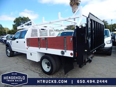 Used 2018 Ford F-450 XL Crew Cab 4x2, Flatbed Truck for sale #23539 - photo 2