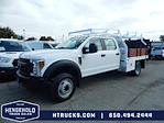 Used 2018 Ford F-450 XL Crew Cab 4x2, Flatbed Truck for sale #23539 - photo 1