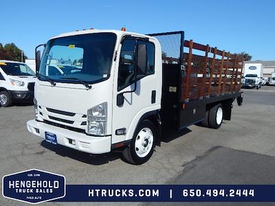 Used 2022 Isuzu NPR-HD Regular Cab 4x2, Stake Bed for sale #23554 - photo 1