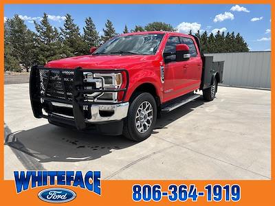 Used 2022 Ford F-250 Lariat Crew Cab 4WD, Flatbed Truck for sale #FD41892A - photo 1