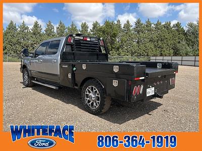 Used 2020 Ford F-350 Lariat Crew Cab 4WD, Flatbed Truck for sale #FD75084A - photo 2