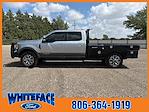 Used 2020 Ford F-350 Lariat Crew Cab 4WD, Flatbed Truck for sale #FD75084A - photo 4