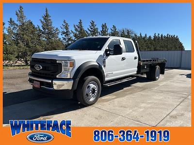 2021 Ford F-550 Crew Cab DRW 4WD, Flatbed Truck for sale #FD83191A - photo 1