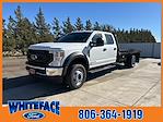 Used 2021 Ford F-550 XL Crew Cab 4WD, Flatbed Truck for sale #FD83191A - photo 3