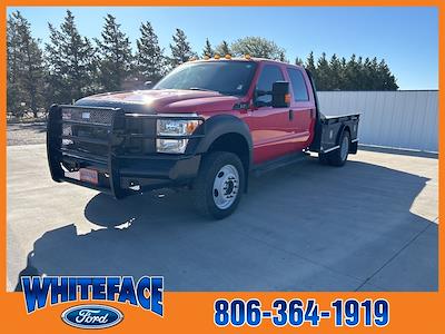 Used 2012 Ford F-450 XL Crew Cab 4WD, Flatbed Truck for sale #P8299D - photo 1