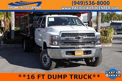 Used 2019 Chevrolet Silverado 5500 Work Truck Crew Cab 4x4, Landscape Dump for sale #50202 - photo 1