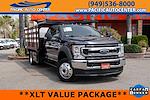 Used 2021 Ford F-550 XLT Crew Cab 4x4, Stake Bed for sale #51788 - photo 1