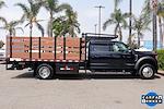 Used 2021 Ford F-550 XLT Crew Cab 4x4, Stake Bed for sale #51788 - photo 14