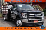 Used 2021 Ford F-550 XLT Crew Cab 4x4, Stake Bed for sale #51788 - photo 3