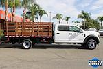 Used 2019 Ford F-550 XLT Crew Cab 4x4, Stake Bed for sale #53923 - photo 12