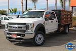 Used 2019 Ford F-550 XLT Crew Cab 4x4, Stake Bed for sale #53923 - photo 5