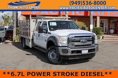 Used 2011 Ford F-550 XLT Crew Cab 4x4, Stake Bed for sale #54616 - photo 1