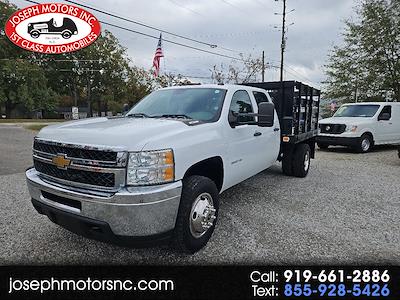 Used 2014 Chevrolet Silverado 3500 Work Truck Crew Cab 4x4, Stake Bed for sale #G24031 - photo 1