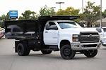 New 2023 Chevrolet Silverado 5500 Work Truck Regular Cab 4x4, 12' 6" SH Truck Bodies Landscape Dump for sale #CV5263 - photo 1