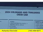 2024 Chevrolet Colorado Crew Cab 4WD, Pickup for sale #TR1288613 - photo 31