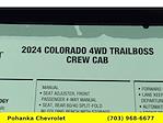 New 2024 Chevrolet Colorado Trail Boss Crew Cab 4WD, Pickup for sale #TR1306298 - photo 30