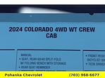 New 2024 Chevrolet Colorado Work Truck Crew Cab 4WD, Pickup for sale #TR1306658 - photo 30