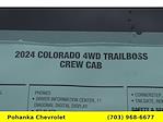 New 2024 Chevrolet Colorado Trail Boss Crew Cab 4WD, Pickup for sale #TR1308100 - photo 30