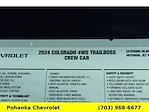 New 2024 Chevrolet Colorado Trail Boss Crew Cab 4WD, Pickup for sale #TR1311578 - photo 31