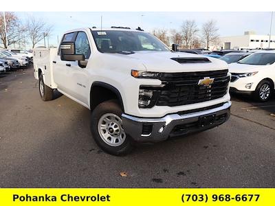 New 2024 Chevrolet Silverado 3500 Work Truck Crew Cab 4WD, 8' Knapheide Steel Service Body Service Truck for sale #TRF443728 - photo 1