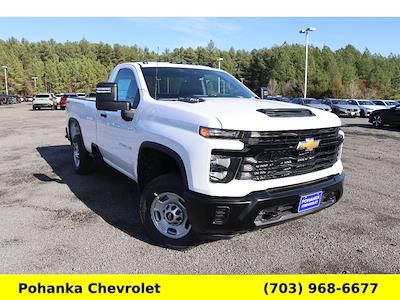 New 2025 Chevrolet Silverado 2500 Work Truck Regular Cab 4WD, Western Snowplow Plow Truck for sale #TSF161143 - photo 1