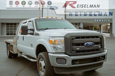 2015 Ford F-350 Crew Cab DRW 4WD, Flatbed Truck for sale #3E99914B - photo 1